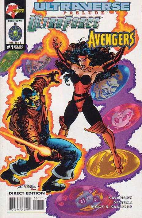 UltraForce/Avengers Prelude cover — © Malibu