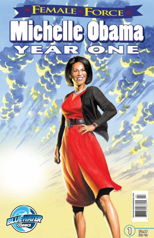 Female Force: Michelle Obama: Year One #1 cover
