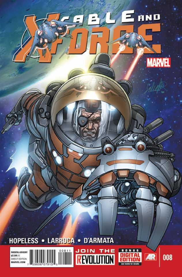 Cable and X-Force #8 cover