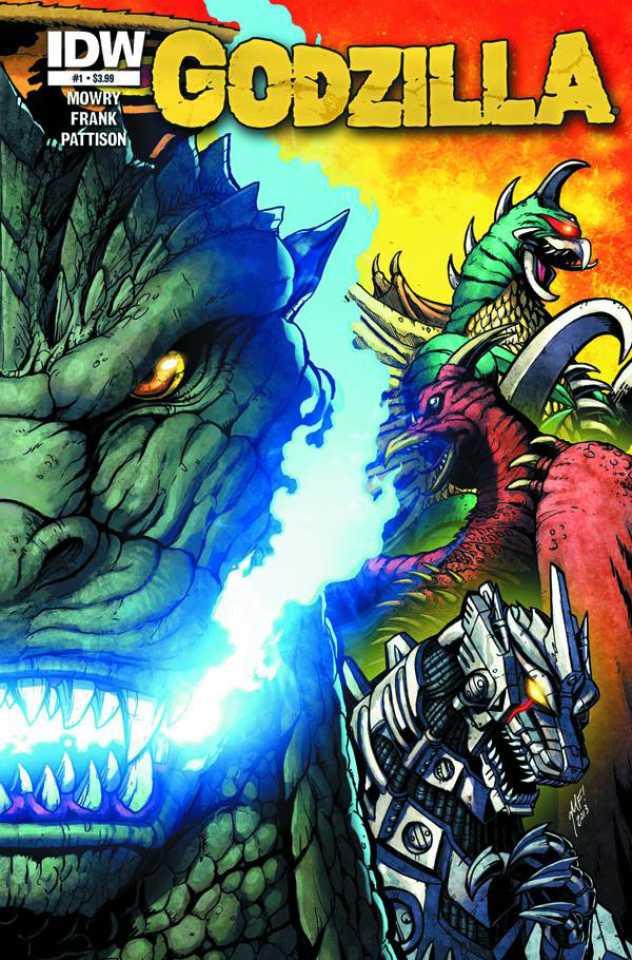 Godzilla: Rulers of Earth cover — © IDW Publishing
