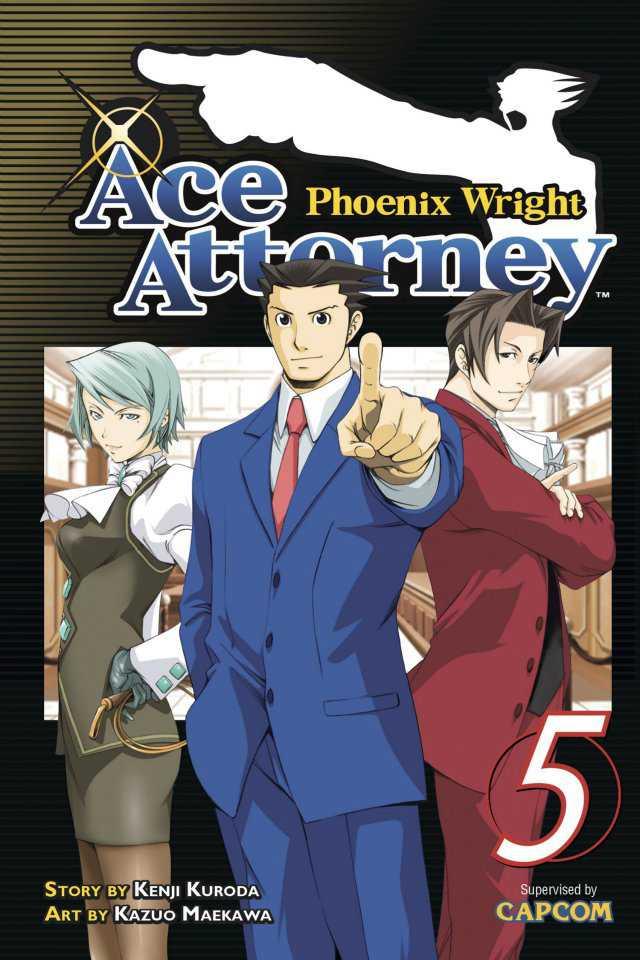 Phoenix Wright: Ace Attorney #5 cover