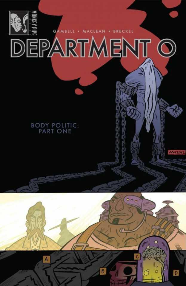 Department O cover — © Monkey Pipe Studios