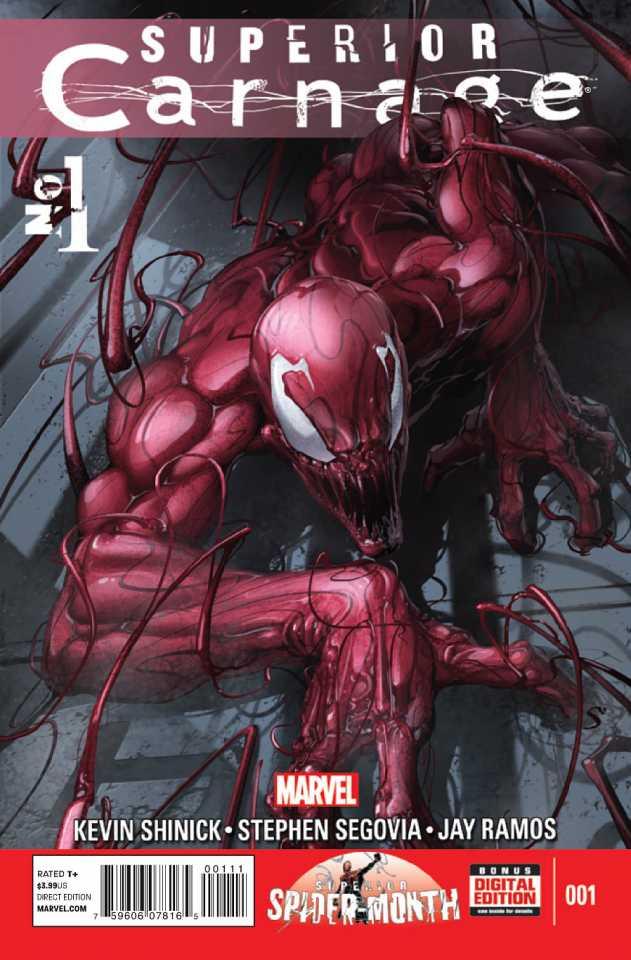 Superior Carnage cover — © Marvel Comics