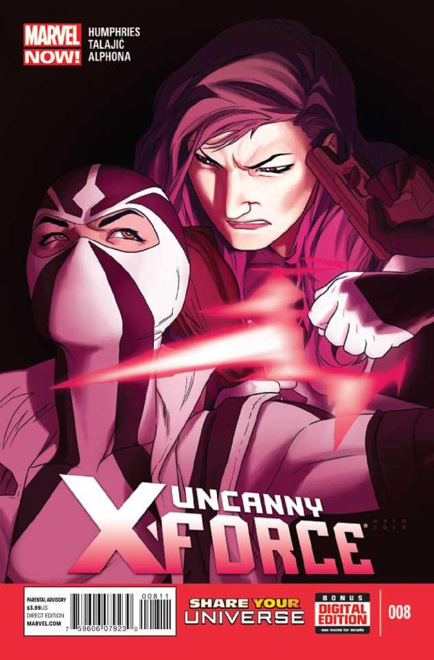 Uncanny X-Force #8 cover