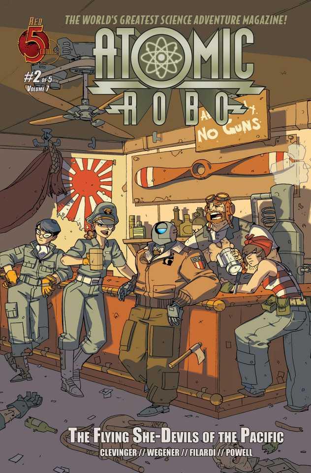 Atomic Robo: The Flying She-Devils of the Pacific #2