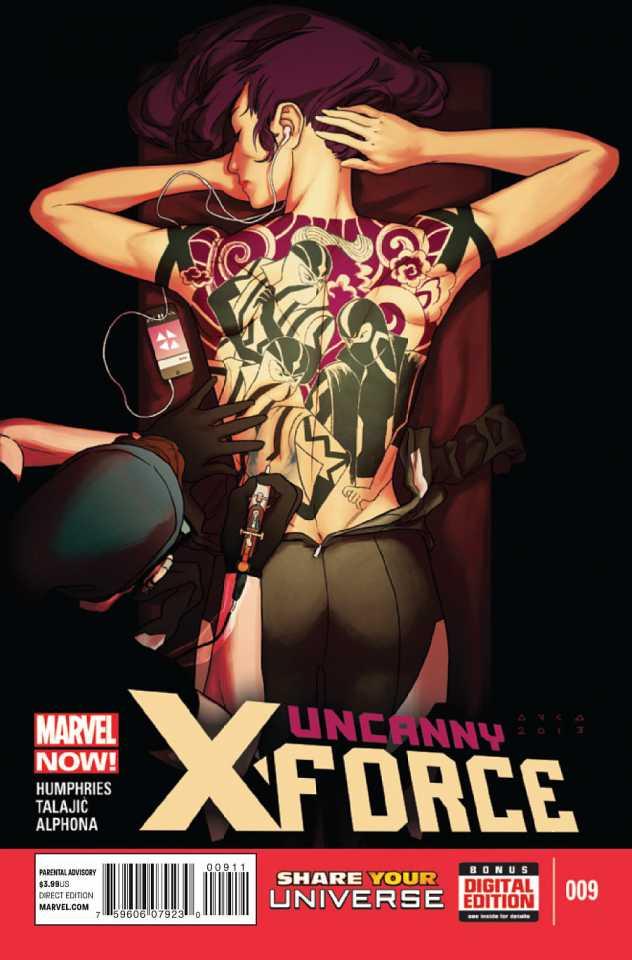 Uncanny X-Force #9 cover