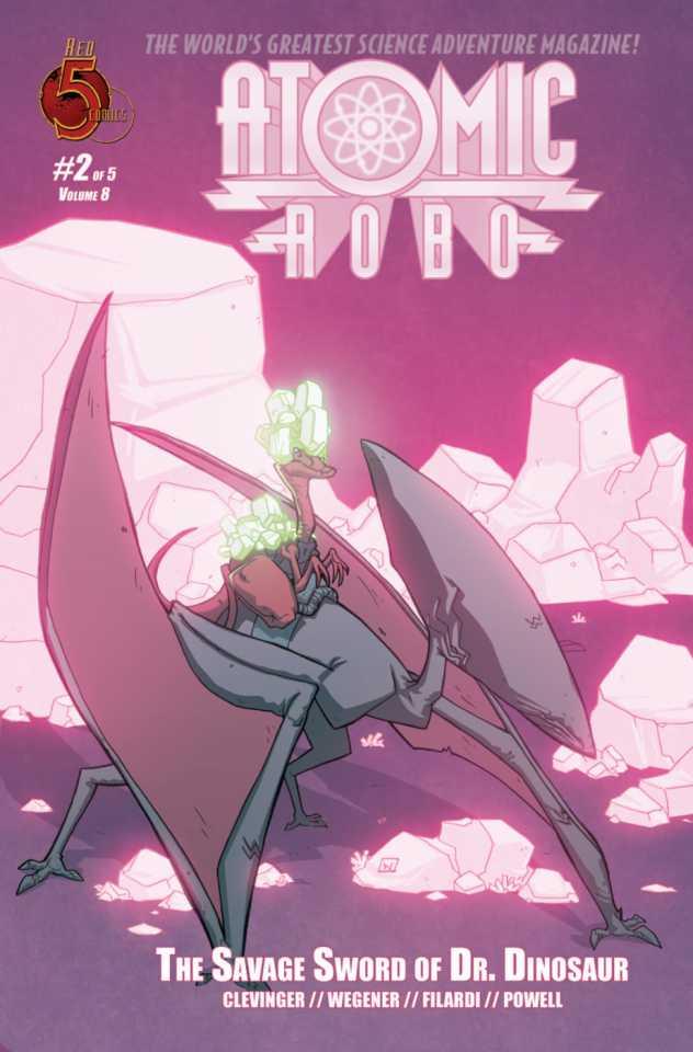 Atomic Robo and the Savage Sword of Dr. Dinosaur #2