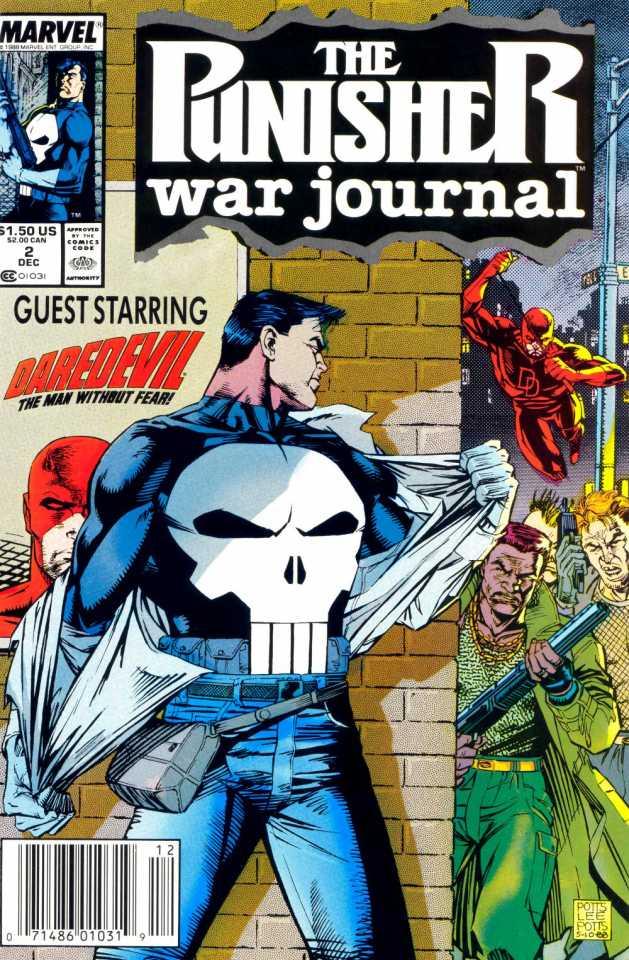 The Punisher War Journal #2 cover
