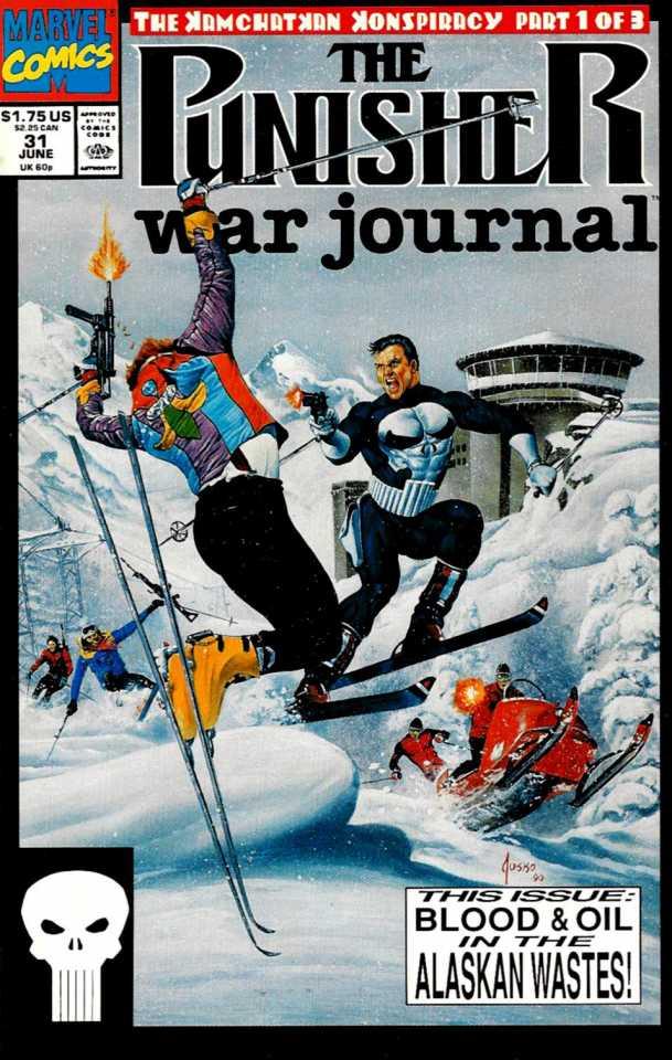 The Punisher War Journal #31 cover