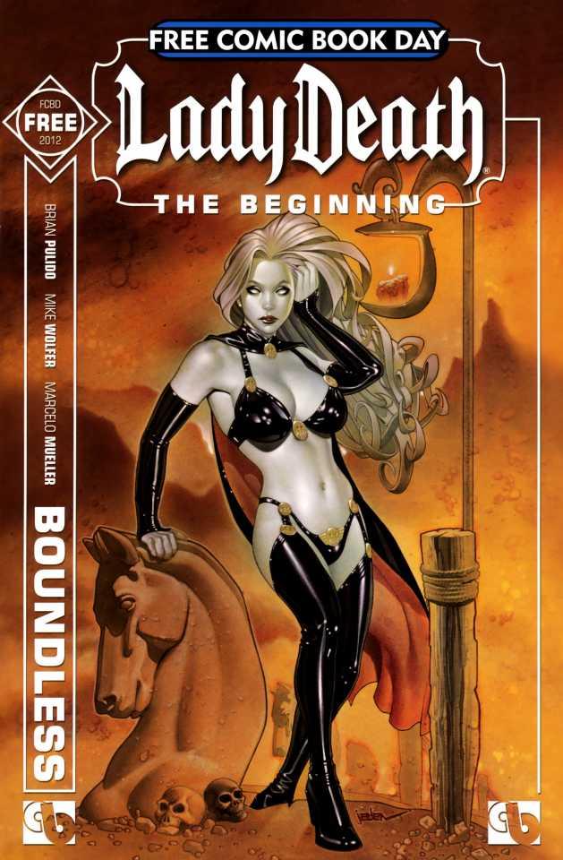 Lady Death Free Comic Book Day 2012 #1 cover