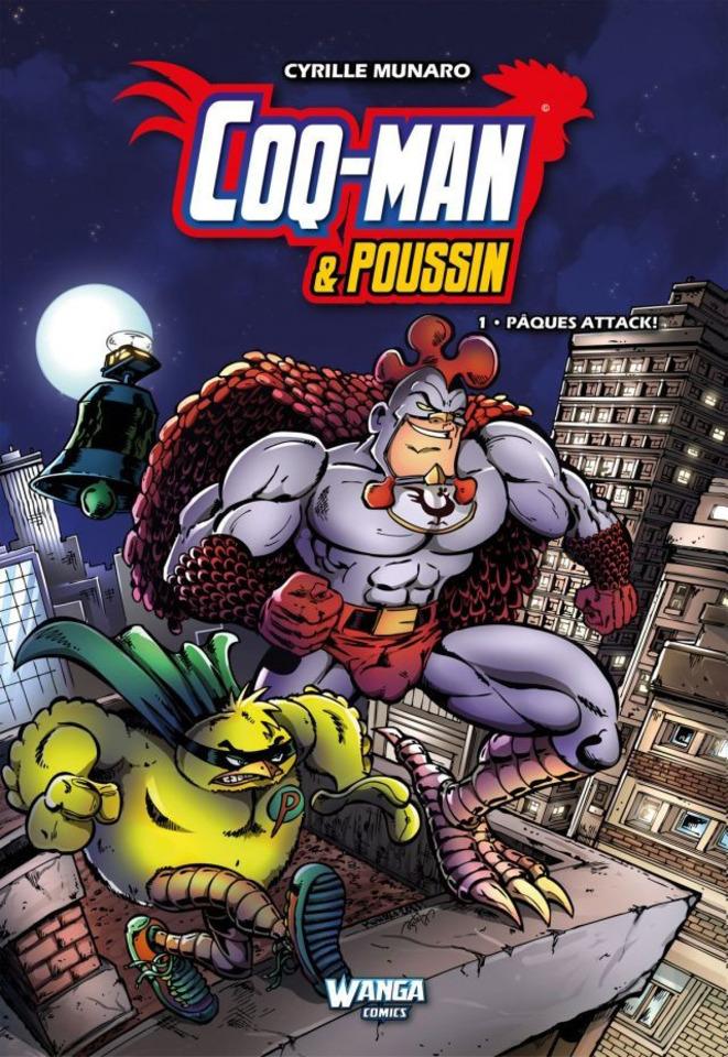 Coq-Man & Poussin