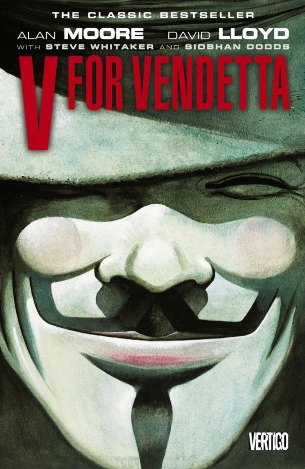 V for Vendetta cover — © DC Comics