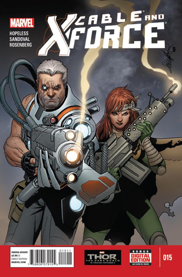 Cable and X-Force #15 cover