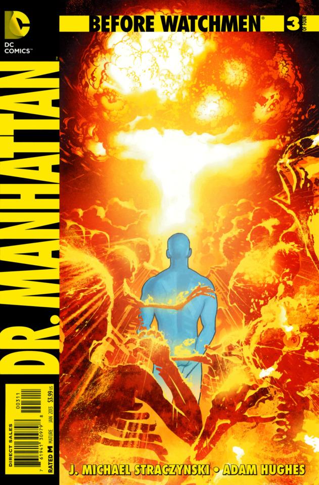 Before Watchmen: Dr. Manhattan #3 cover