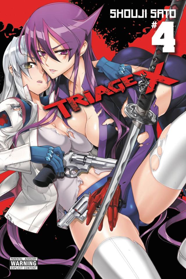 Triage X #4 cover