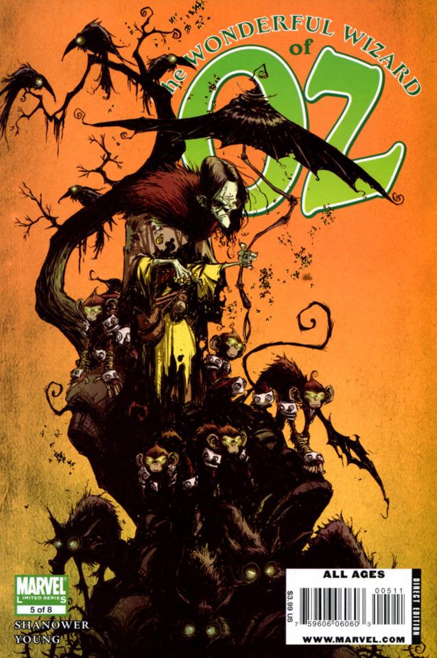The Wonderful Wizard of Oz #5 cover