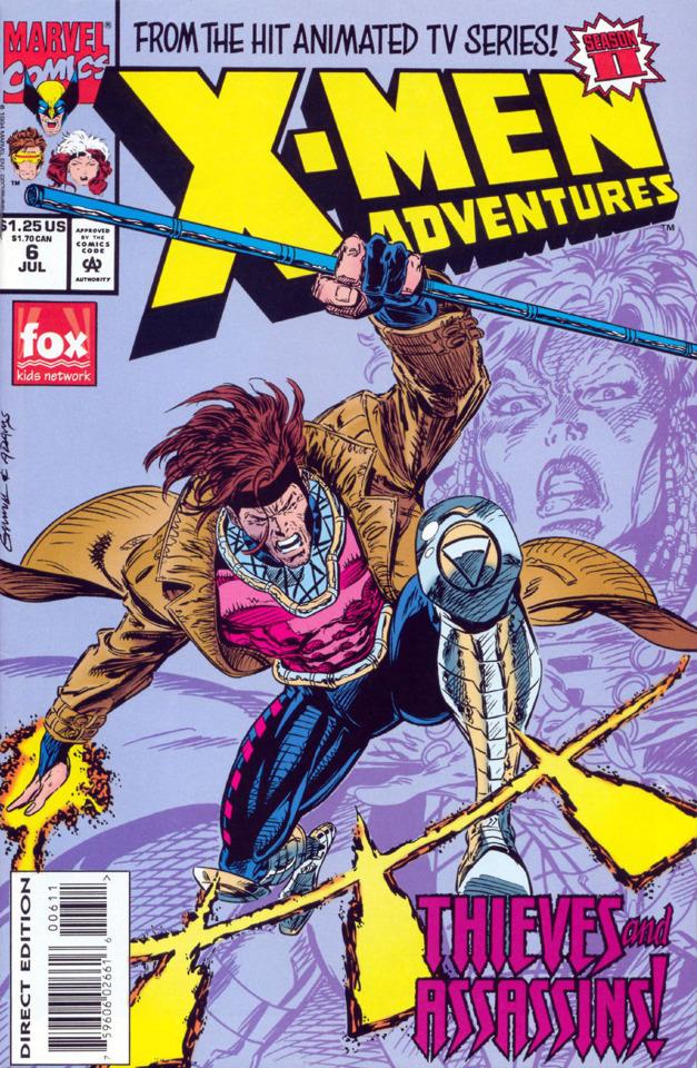 X-Men Adventures #6 cover