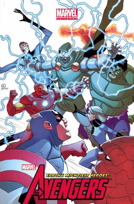 Marvel Universe Avengers Earth's Mightiest Heroes Digest #4