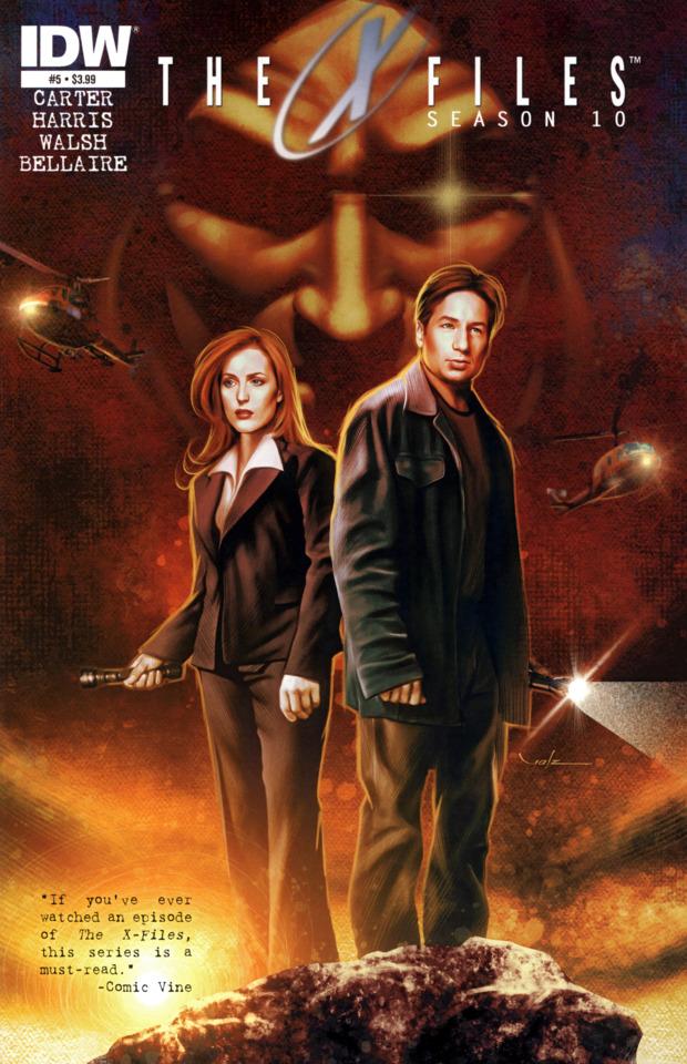 The X-Files: Season 10 #5 cover