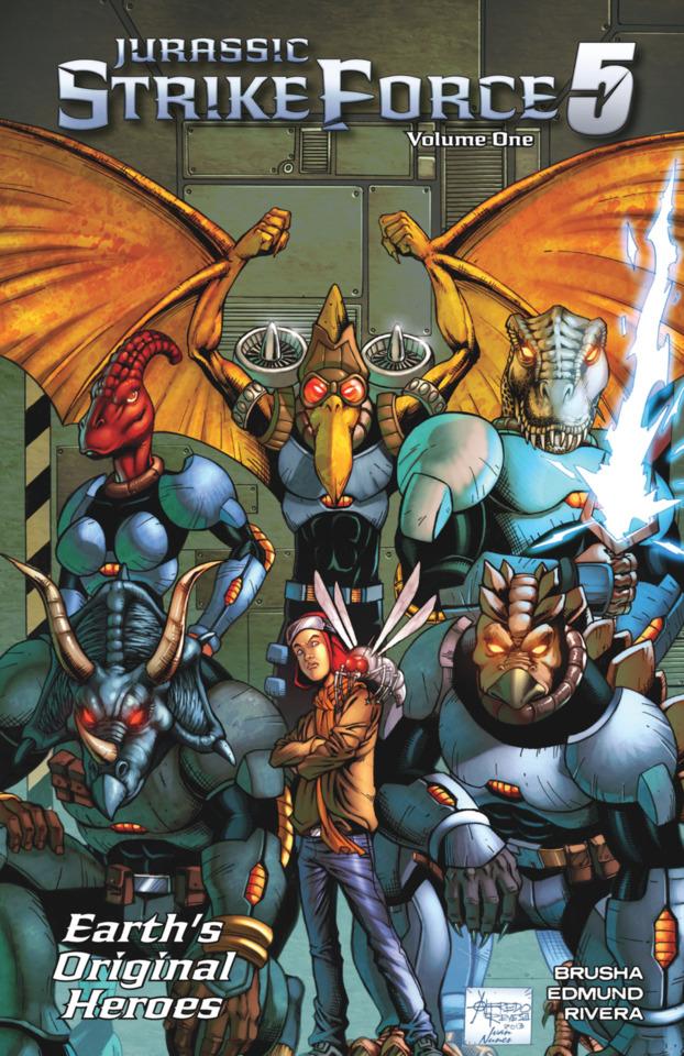Jurassic Strike Force 5 cover — © Zenescope Entertainment