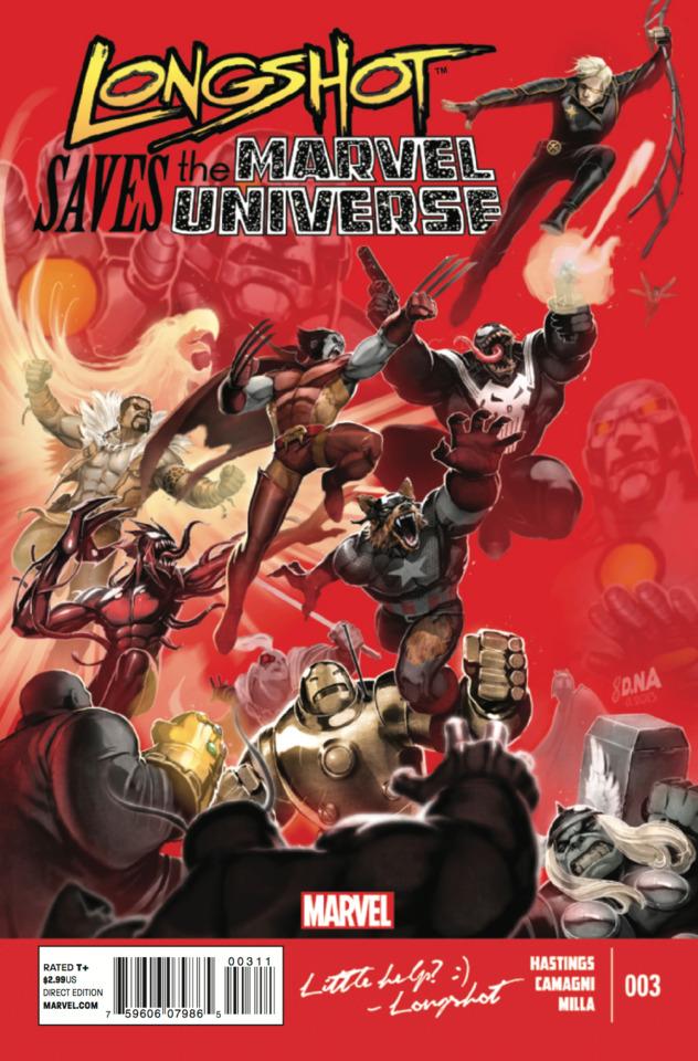 Longshot Saves the Marvel Universe #3