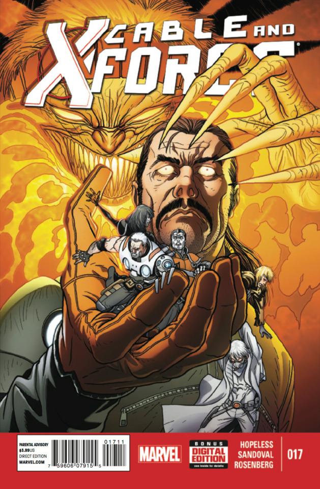 Cable and X-Force #17 cover