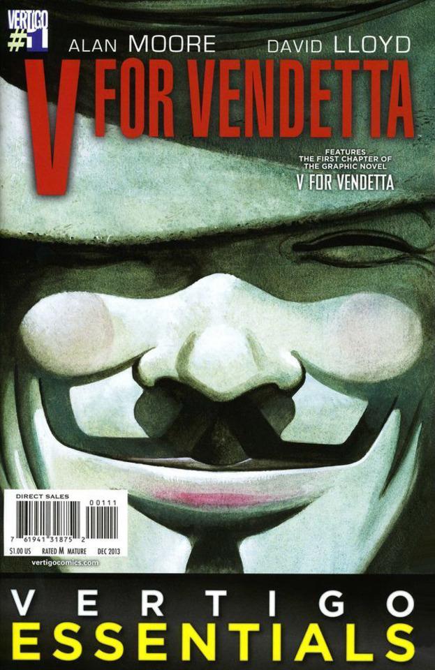 Vertigo Essentials: V For Vendetta #1 cover