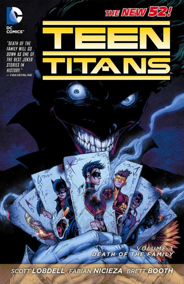 Teen Titans: Death of the Family #1 cover