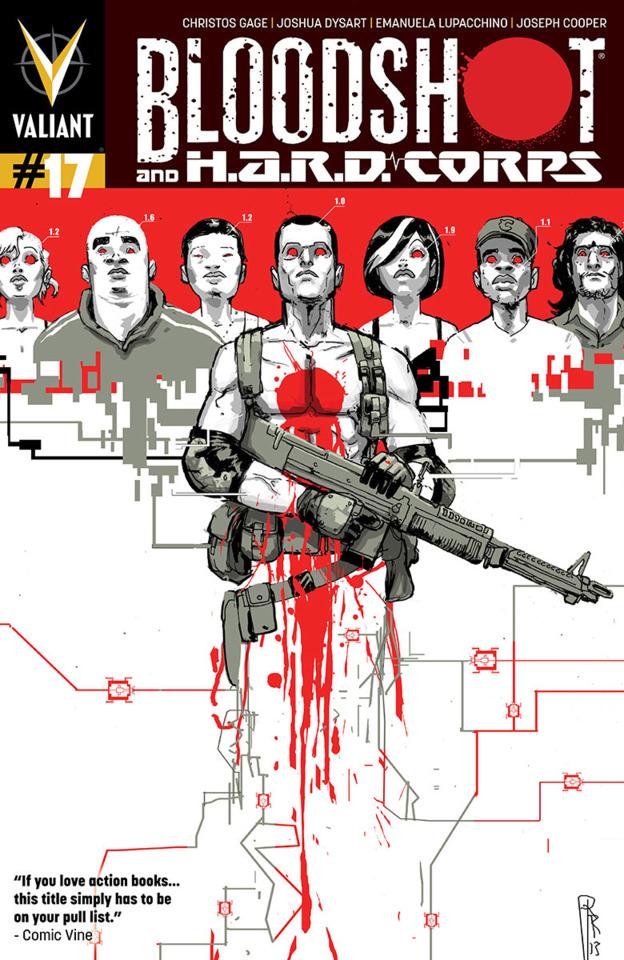 Bloodshot and H.A.R.D.CORPS #17