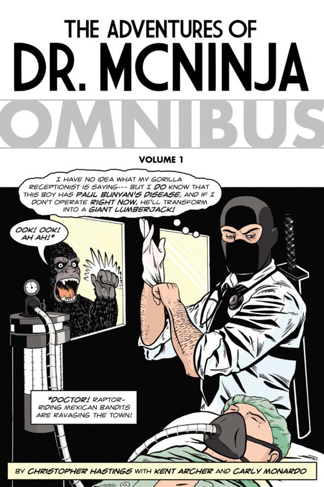 The Adventures of Dr. McNinja Omnibus #1 cover