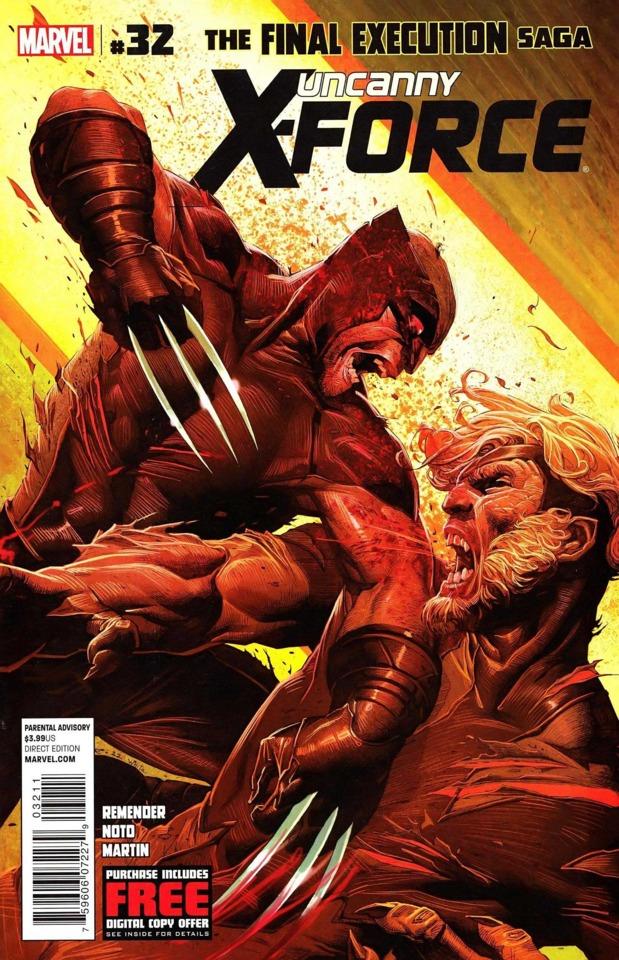 Uncanny X-Force #32 cover