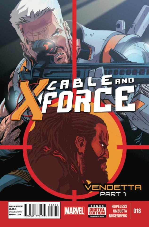 Cable and X-Force #18 cover
