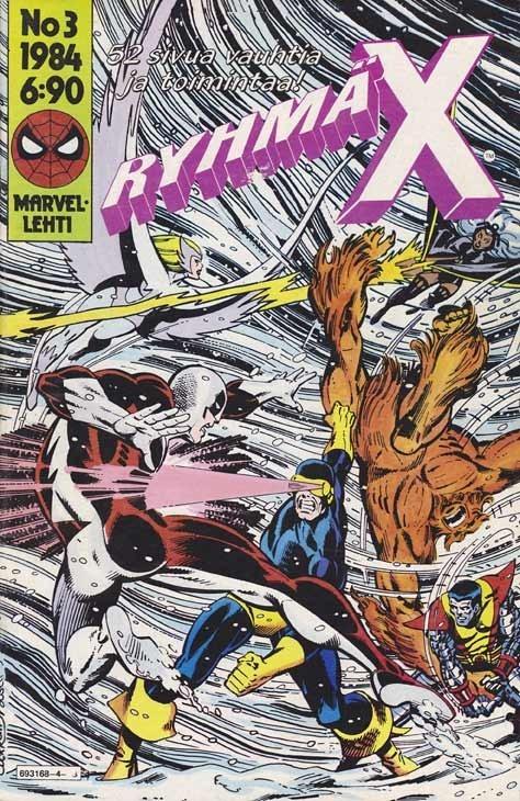 Ryhmä-X #1984-03 cover