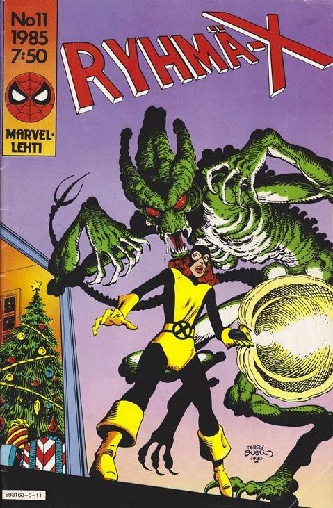 Ryhmä-X #1985-11 cover