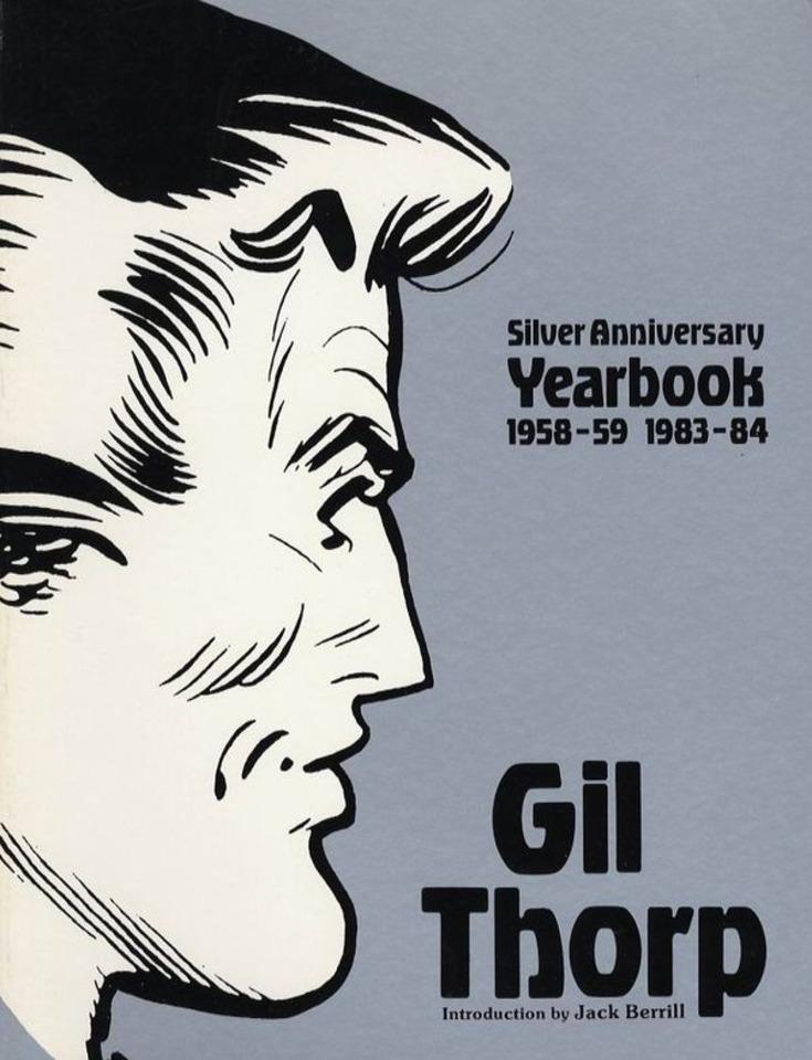 Gil Thorp Silver Anniversary Yearbook cover — © Take 5 Productions