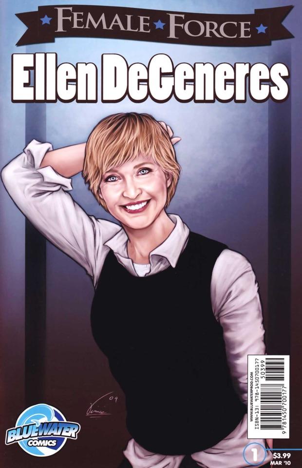 Female Force: Ellen DeGeneres #1 cover
