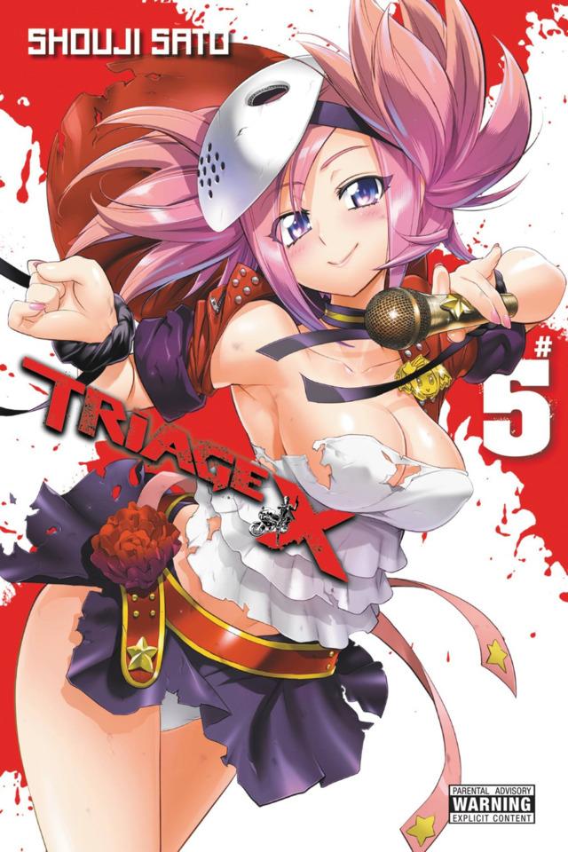 Triage X #5 cover