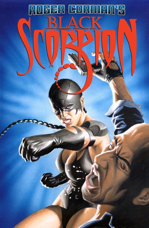 Roger Corman's Black Scorpion cover — © TidalWave Productions