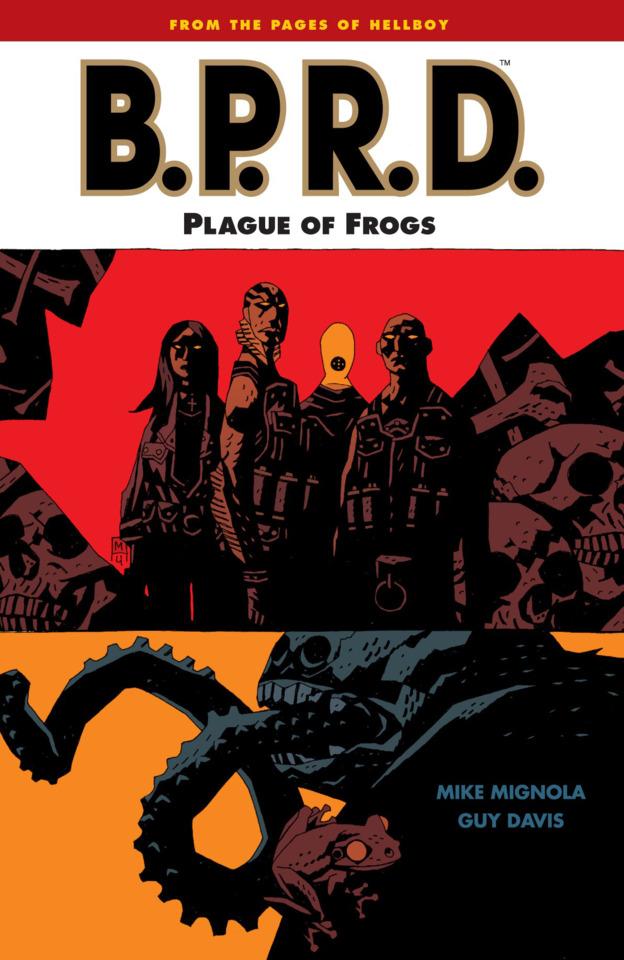 B.P.R.D.: Plague of Frogs cover — © Dark Horse Comics