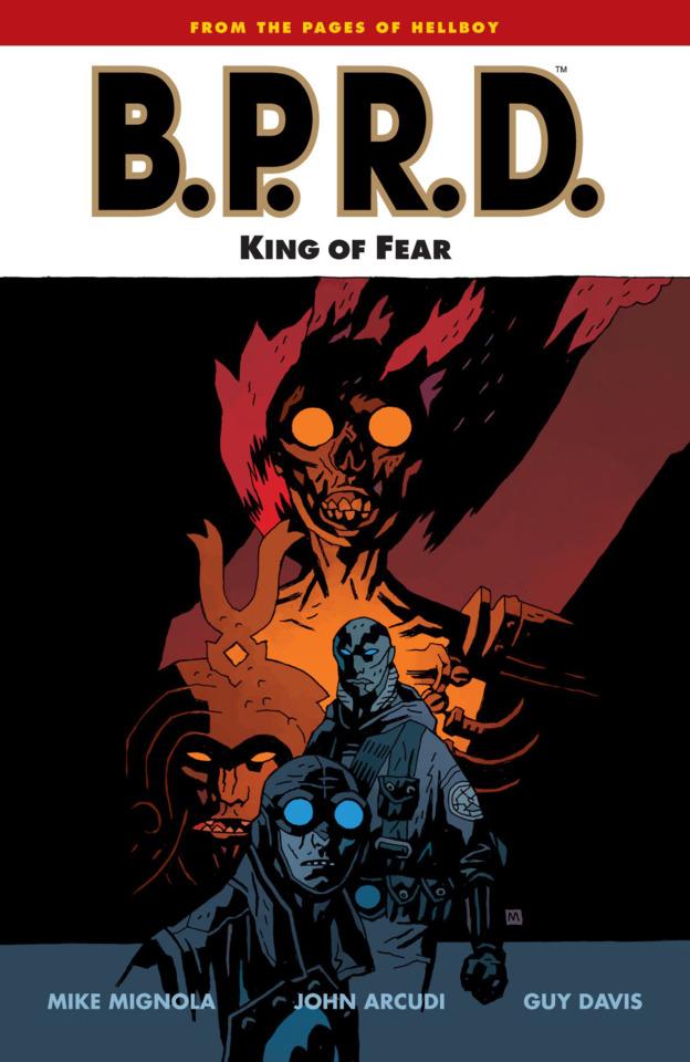 B.P.R.D.: King of Fear cover — © Dark Horse Comics