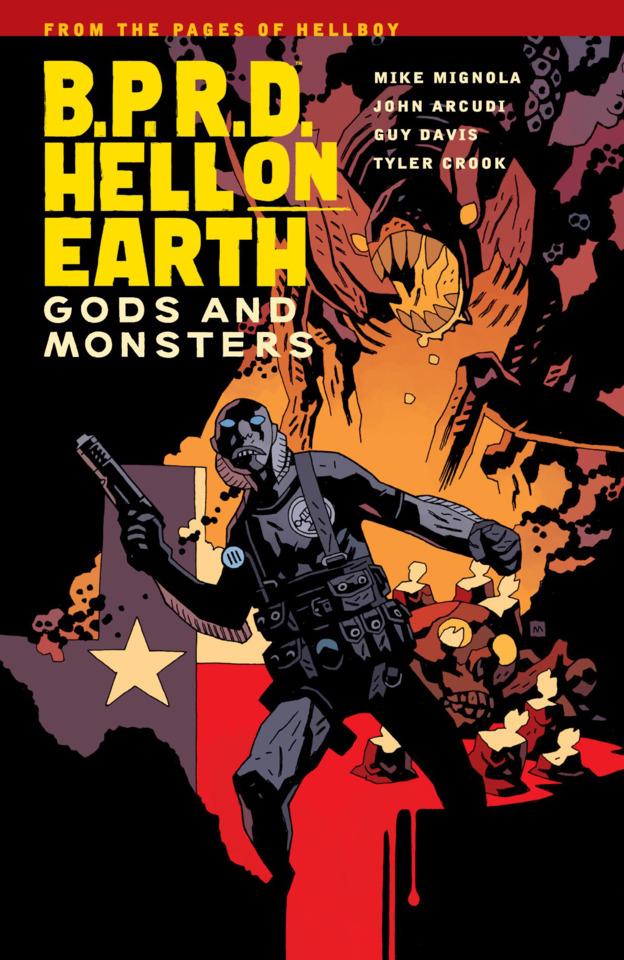 B.P.R.D.: Hell on Earth - Gods and Monsters cover — © Dark Horse Comics
