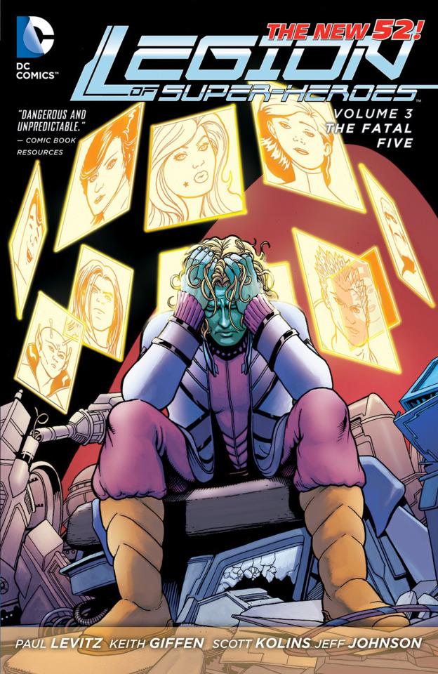 Legion of Super-Heroes: The Fatal Five cover — © DC Comics