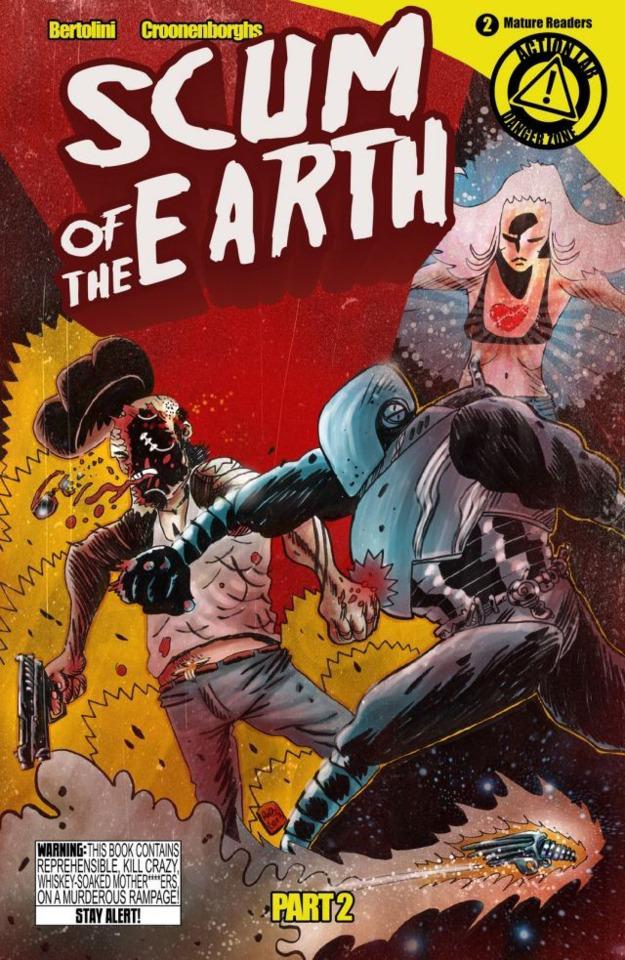 Scum of the Earth #4 cover