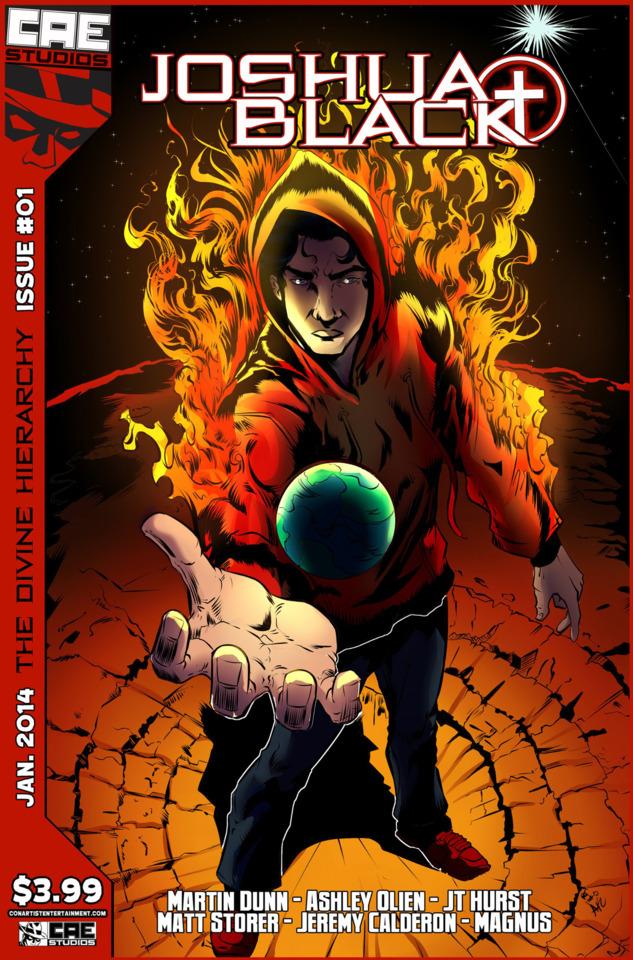 Joshua Black: The Divine Hierarchy cover — © Con Artist Entertainment