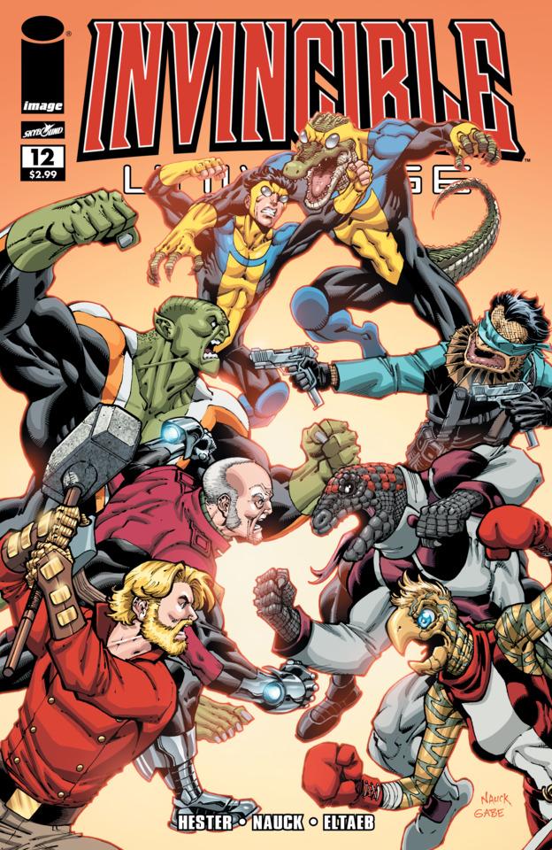 Invincible Universe #12 cover