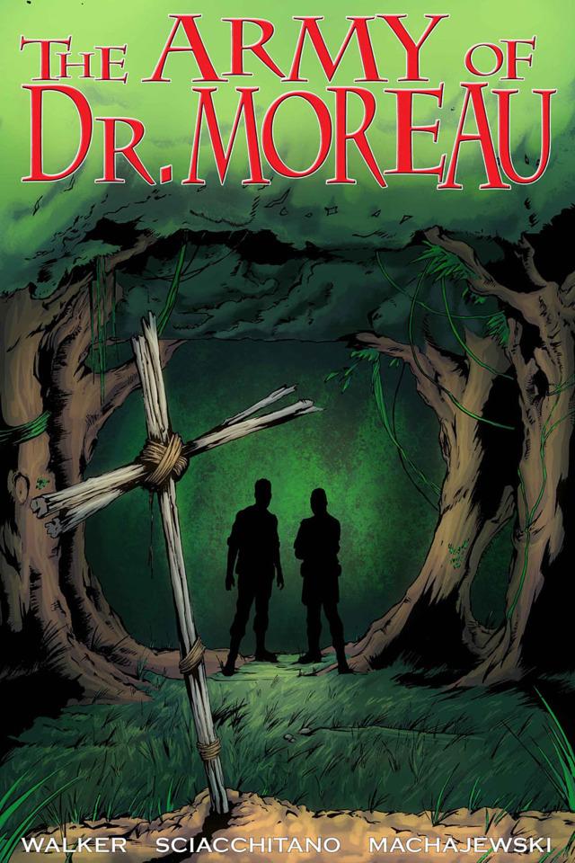 The Army of Dr. Moreau #4 cover
