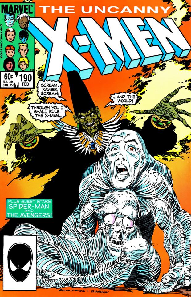The Uncanny X-Men #190 cover