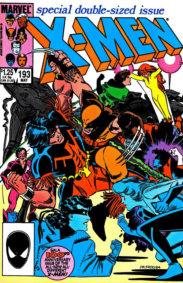 The Uncanny X-Men #193 cover