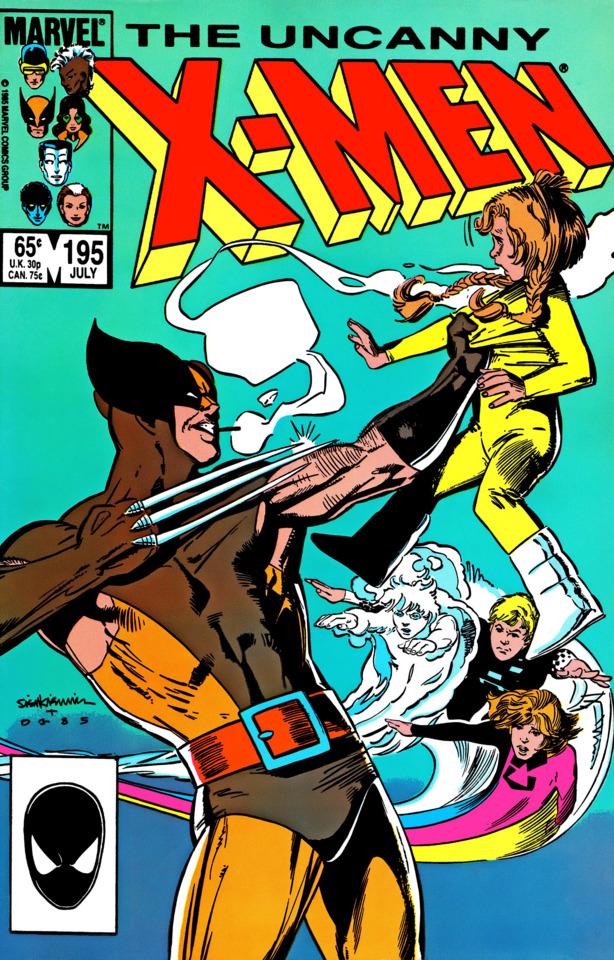 The Uncanny X-Men #195 cover