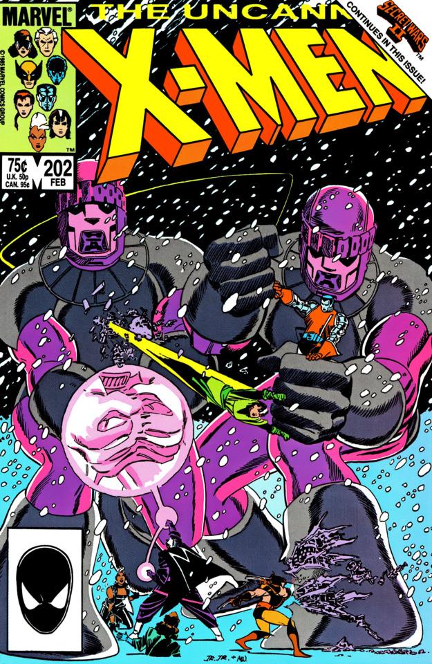 The Uncanny X-Men #202 cover